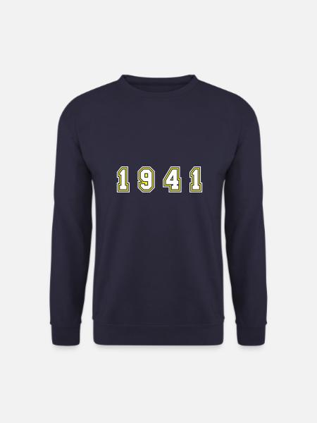1941 Year Number - Unisex Sweatshirt - navy