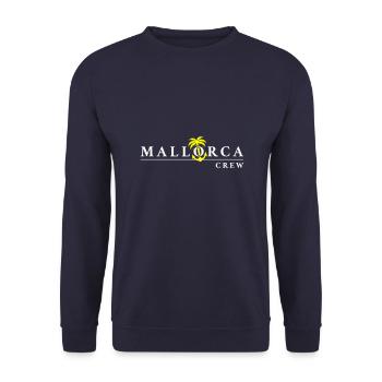 Mallorca Crew - Unisex Pullover - Navy - Vorne - Alina (178cm) & Michal (187cm)