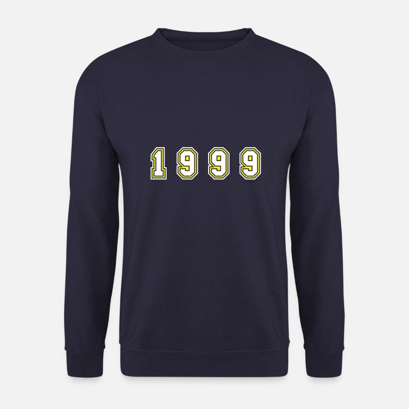 1999 Jahr Zahl - Unisex Pullover - Navy