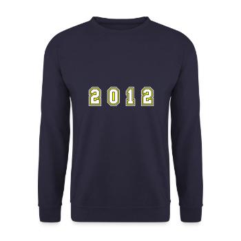 Numéro de l’année 2012 - Sweat-shirt Unisexe - marine - Devant - Alina (178cm) & Michal (187cm)