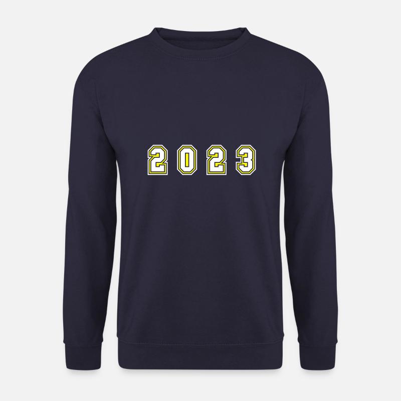 2023 Jahr Zahl - Unisex Pullover - Navy