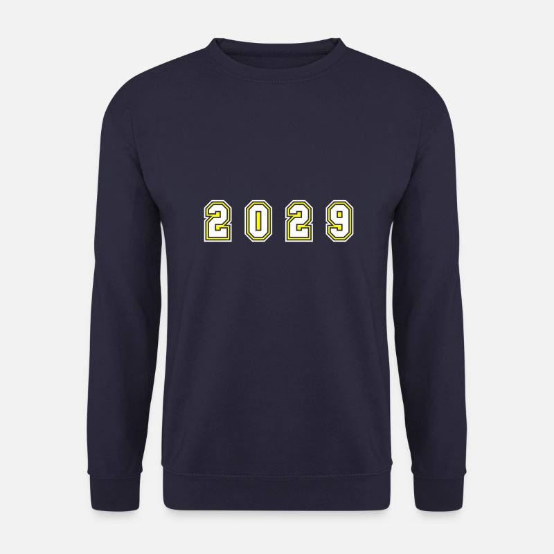 2029 Jahr Zahl - Unisex Pullover - Navy