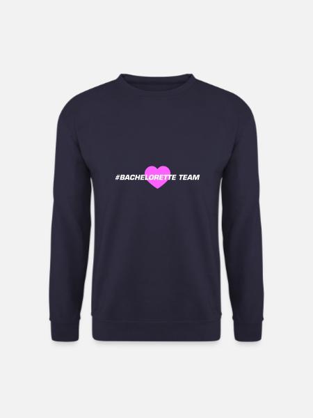 Bachelorette Team Heart - Unisex Sweatshirt - navy