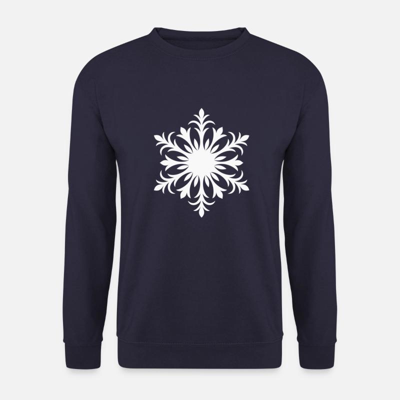 Snowflake - Unisex Sweatshirt - navy