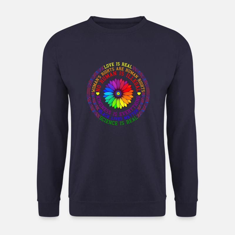 Science is real - Black Lives Matter Geschenk - Unisex Pullover - Navy