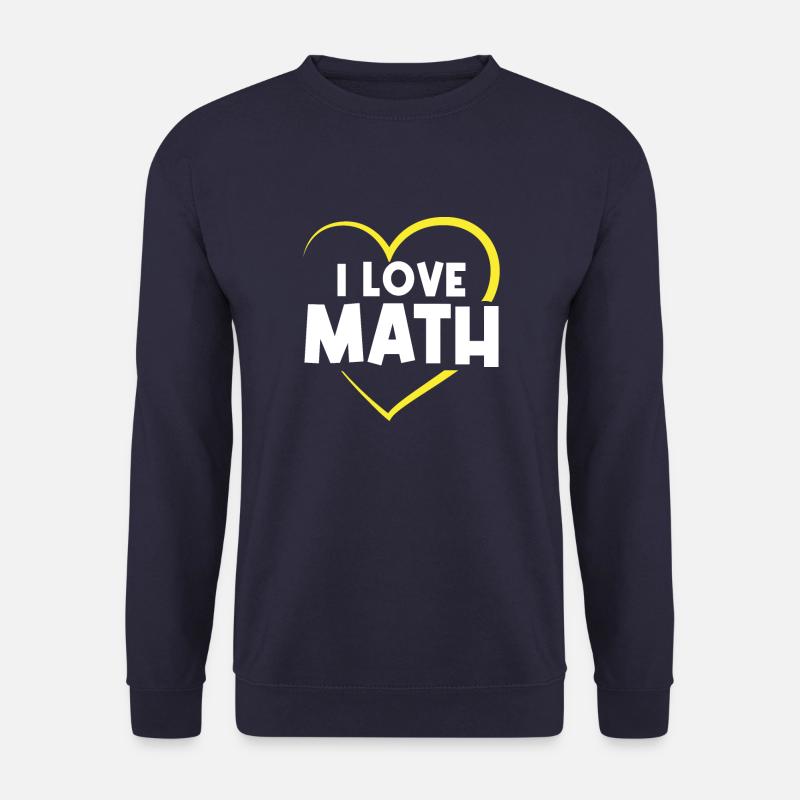 Ich liebe Mathe - Unisex Pullover - Navy