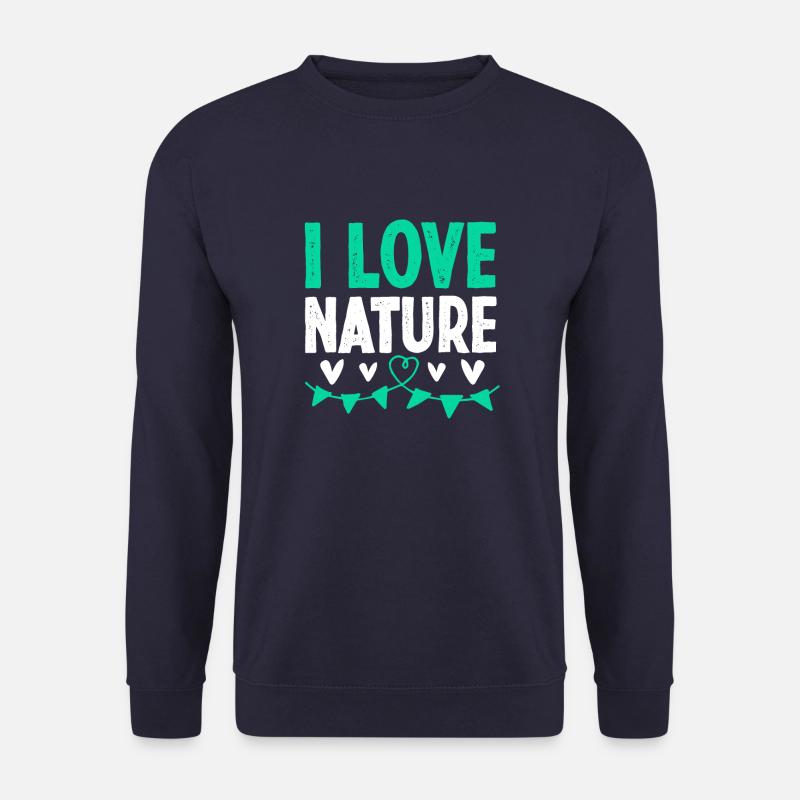 Ich liebe Natur - Unisex Pullover - Navy