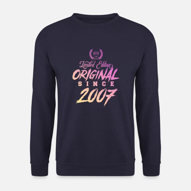 2007 limited edition original - Unisex Sweatshirt - navy