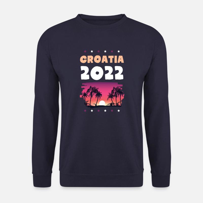 Croatia 2022 - Unisex Pullover - Navy