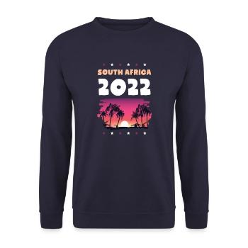 South Africa 2022 - Unisex Pullover - Navy - Vorne - Alina (178cm) & Michal (187cm)