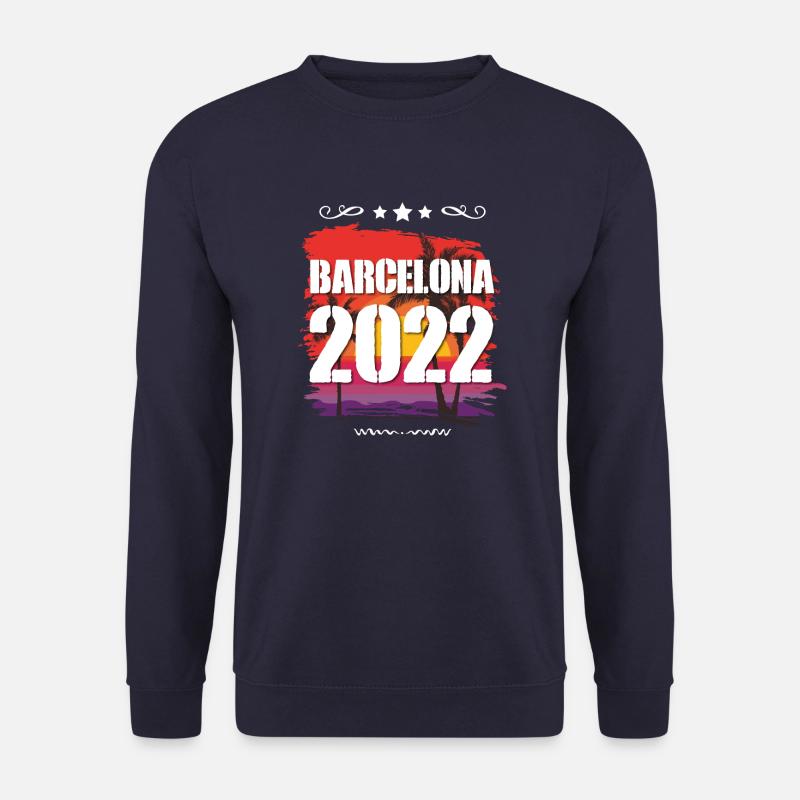 Barcelona 2022 - Unisex Pullover - Navy