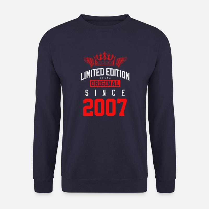 2007 limited edition - Unisex Pullover - Navy