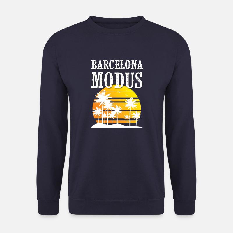 Barcelona Modus - Unisex Pullover - Navy