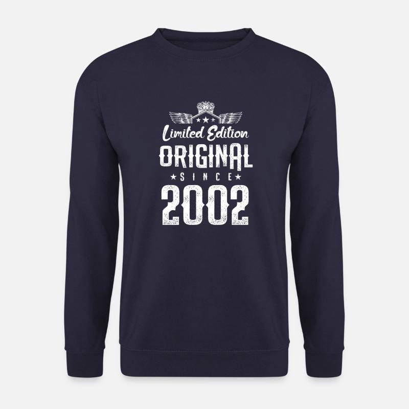 2002 limited edition - Unisex Pullover - Navy