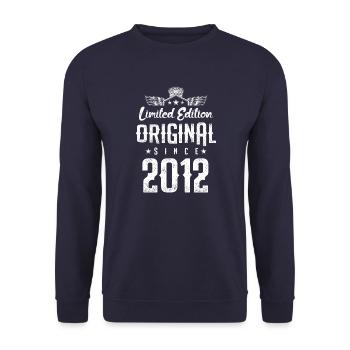 2012 limited edition - Unisex Pullover - Navy - Vorne - Alina (178cm) & Michal (187cm)