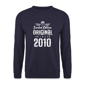 Édition limitée 2010 - Sweat-shirt Unisexe - marine - Devant - Alina (178cm) & Michal (187cm)