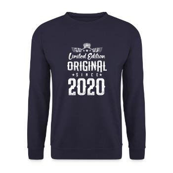 Édition limitée 2020 - Sweat-shirt Unisexe - marine - Devant - Alina (178cm) & Michal (187cm)