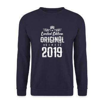 Édition limitée 2019 - Sweat-shirt Unisexe - marine - Devant - Alina (178cm) & Michal (187cm)