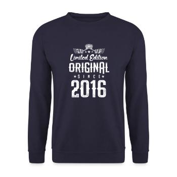 Édition limitée 2016 - Sweat-shirt Unisexe - marine - Devant - Alina (178cm) & Michal (187cm)