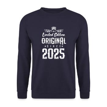 Édition limitée 2025 - Sweat-shirt Unisexe - marine - Devant - Alina (178cm) & Michal (187cm)