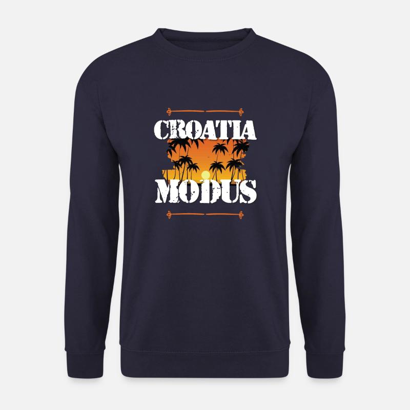 Croatia Modus - Unisex Pullover - Navy