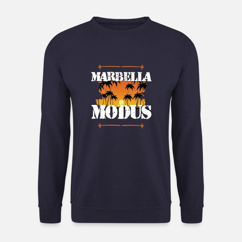 Marbella Mode - Unisex Sweatshirt - navy