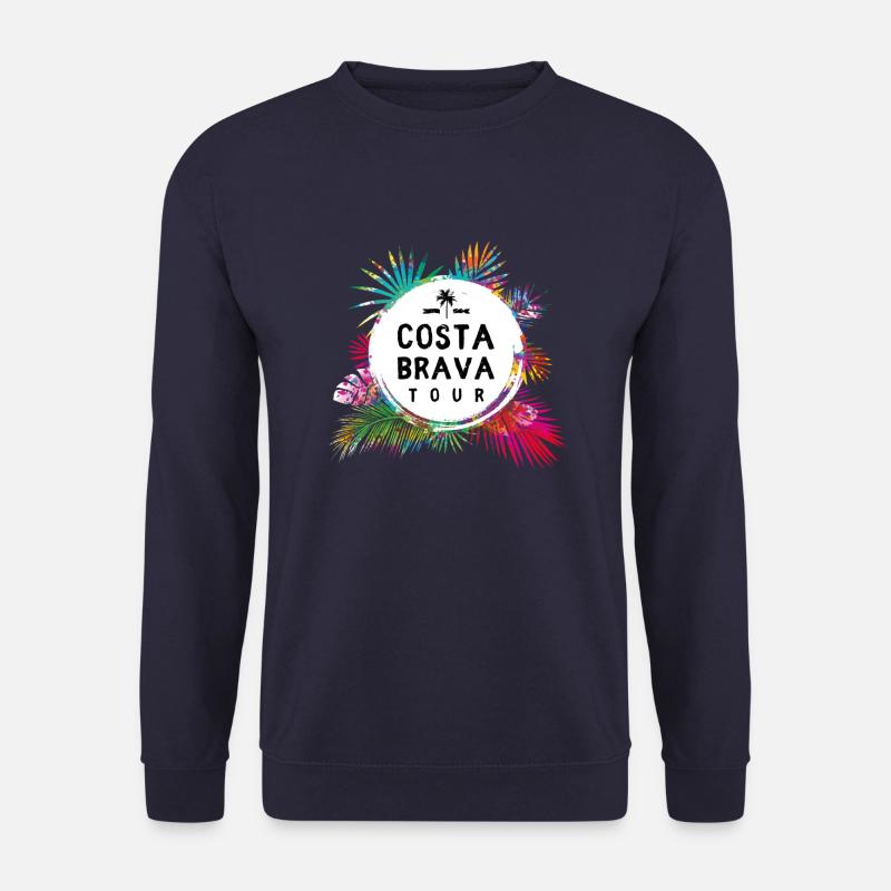 Costa Brava Tour Bunt - Unisex Pullover - Navy