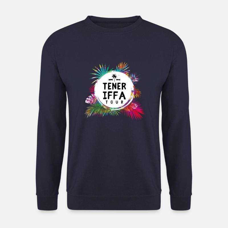 Teneriffa Tour Bunt - Unisex Pullover - Navy