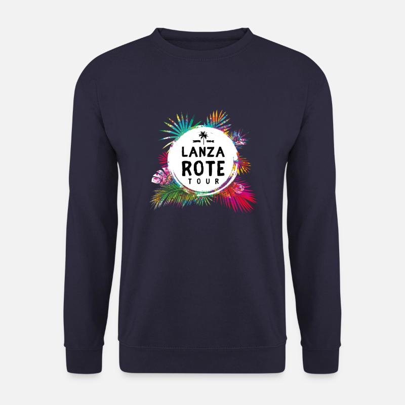 Lanzarote Tour Bunt - Unisex Pullover - Navy