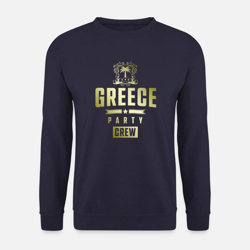 Greece Party Crew - Unisex Pullover - Navy