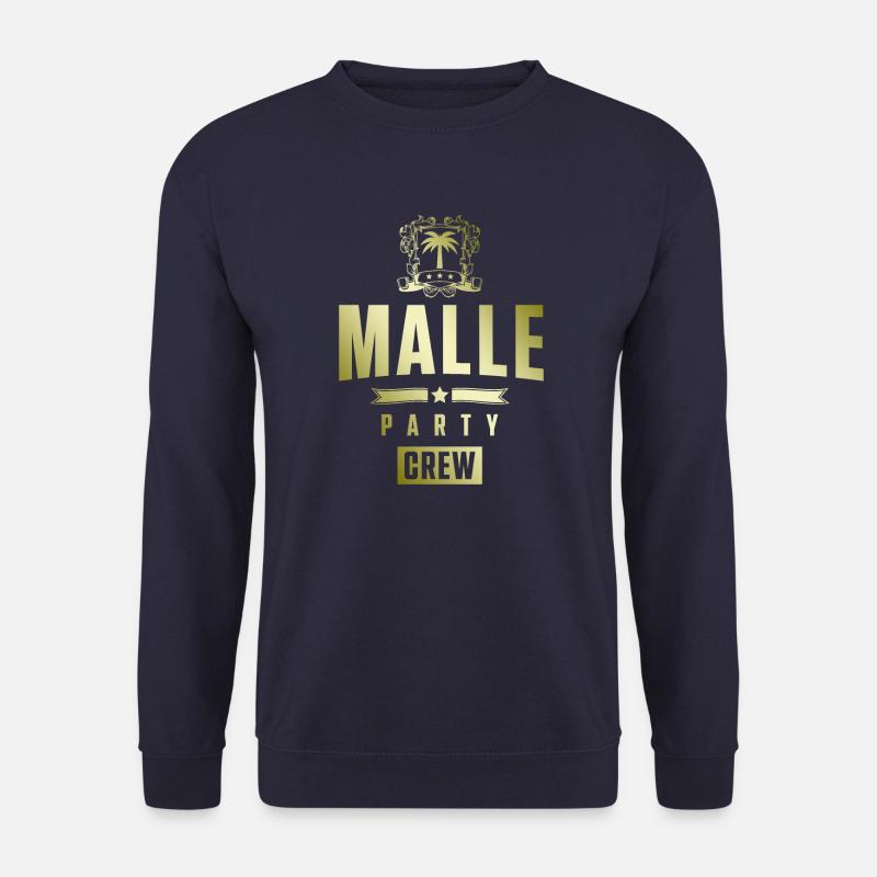 Malle Party Crew - Unisex Pullover - Navy