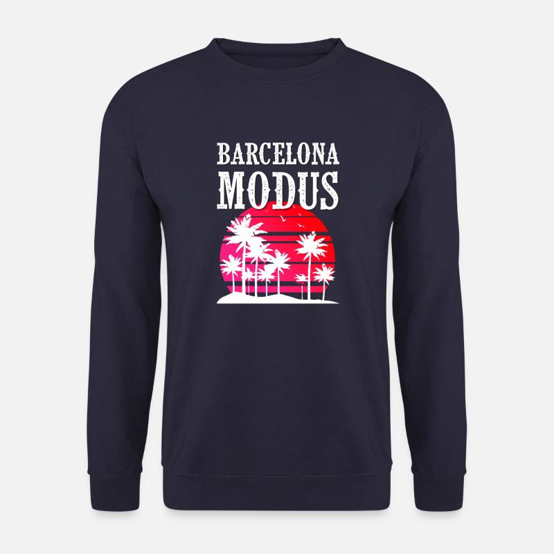 Barcelona Modus - Unisex Pullover - Navy