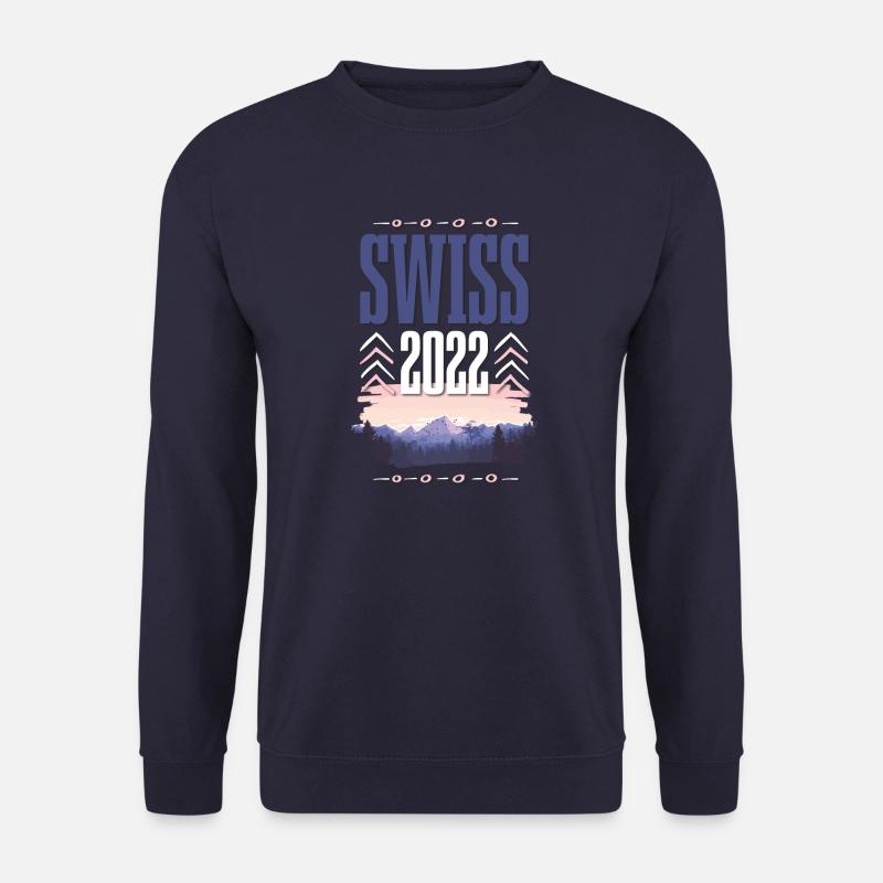 Swiss 2022 - Unisex Pullover - Navy