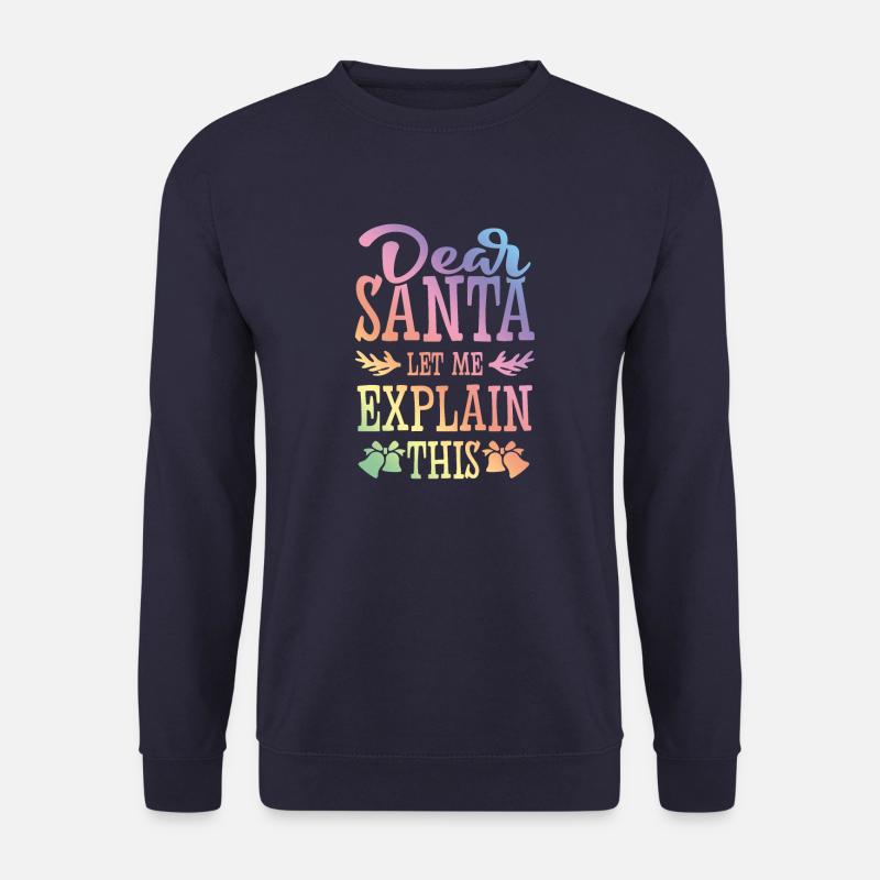 Dear Santa - Unisex Pullover - Navy