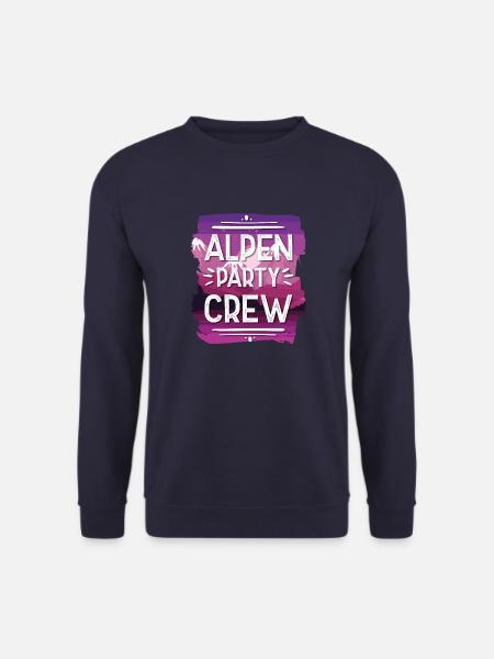 Alpen Party Crew - Unisex Sweatshirt - navy