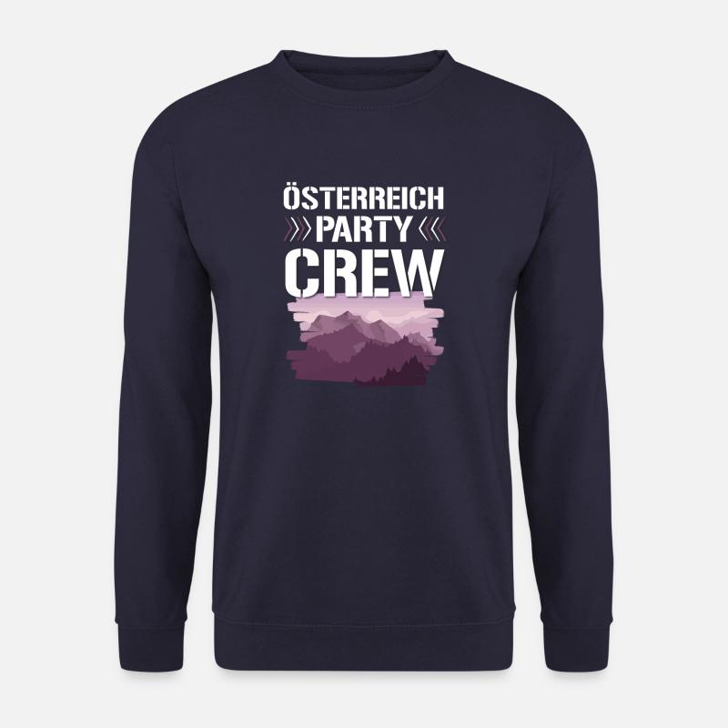 Österreich Party Crew - Unisex Pullover - Navy