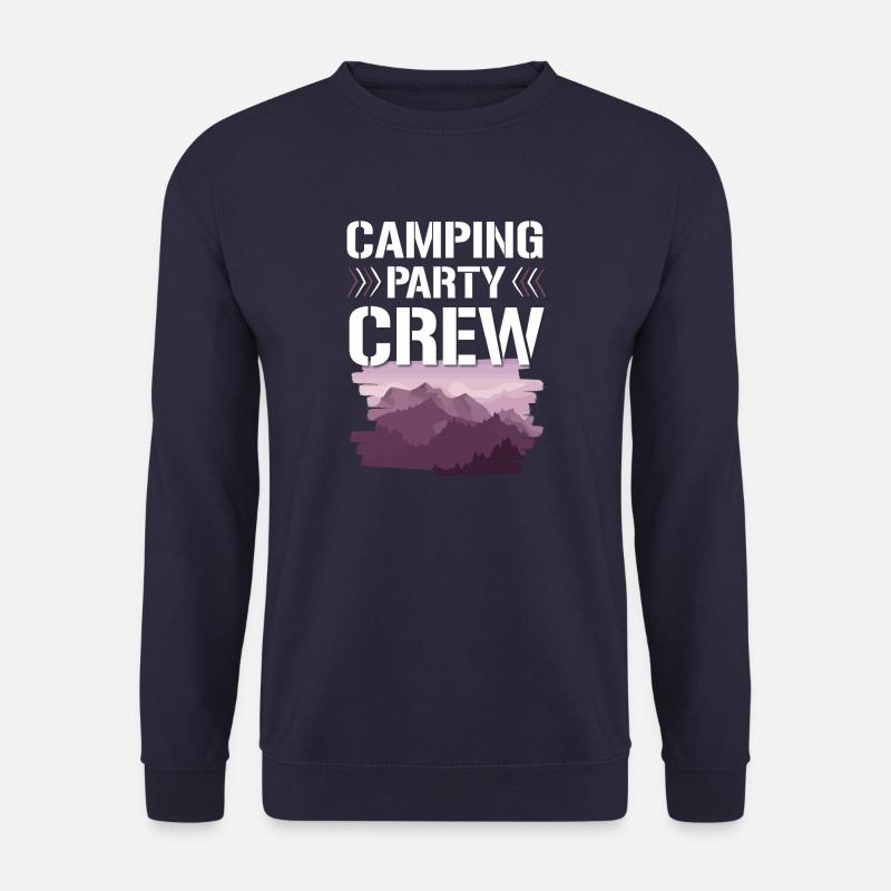 Camping Party Crew - Unisex Pullover - Navy