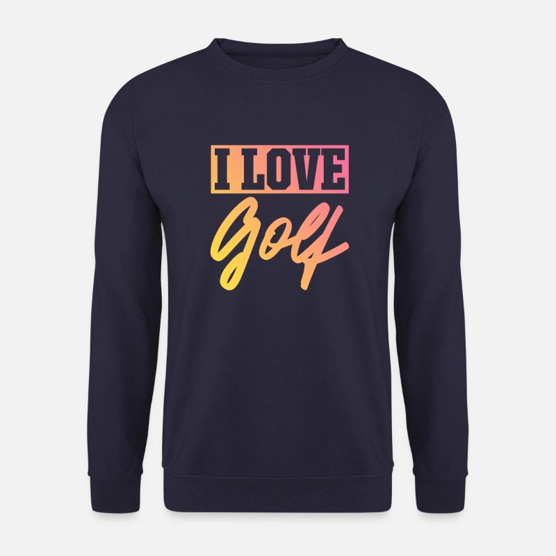 Ich liebe Golf - Unisex Pullover - Navy