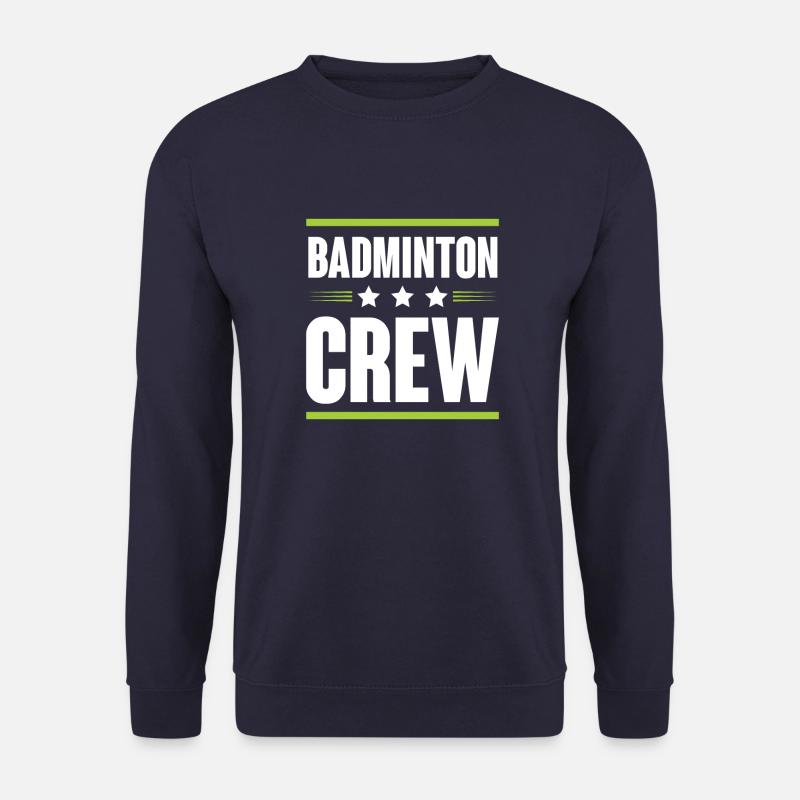 Badminton Crew - Unisex Sweatshirt - navy