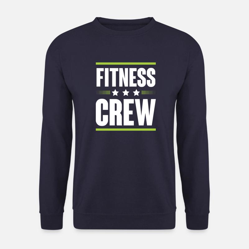 Fitness Crew - Unisex Pullover - Navy