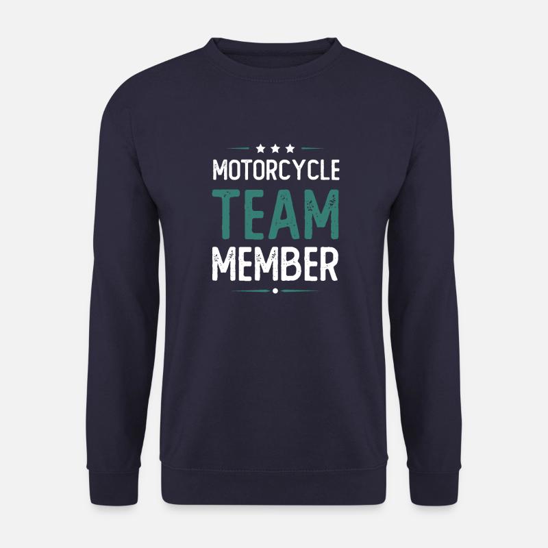 Motorcycle Team - Unisex Pullover - Navy