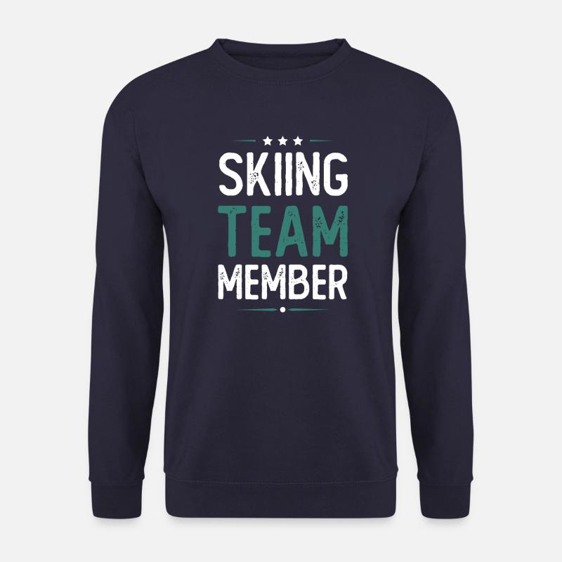 Skiing Team - Unisex Sweatshirt - navy