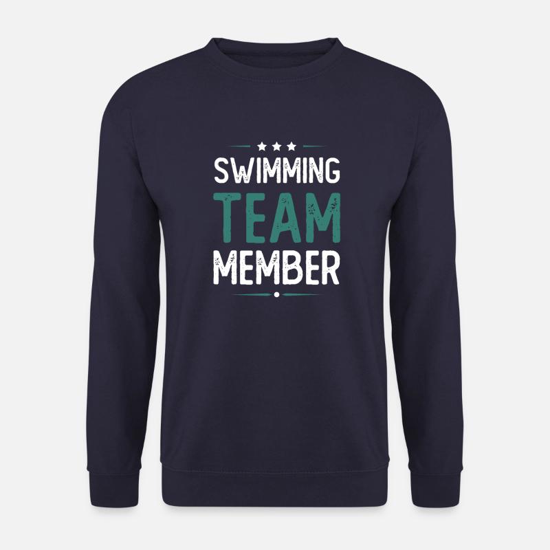 Équipe de natation - Sweat-shirt Unisexe - marine
