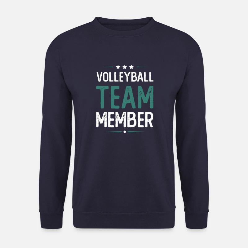 Volleyball Team - Unisex Pullover - Navy