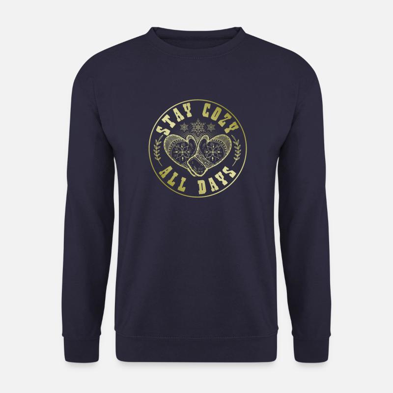 Winter Spruch Cold - Unisex Pullover - Navy