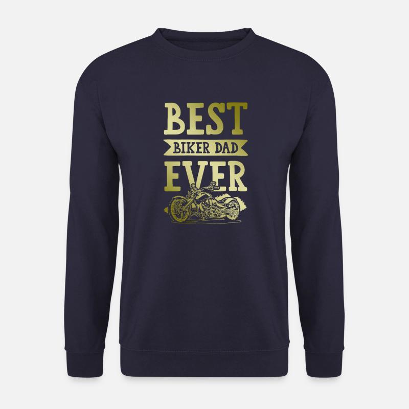 Biker Dad - Unisex Sweatshirt - navy