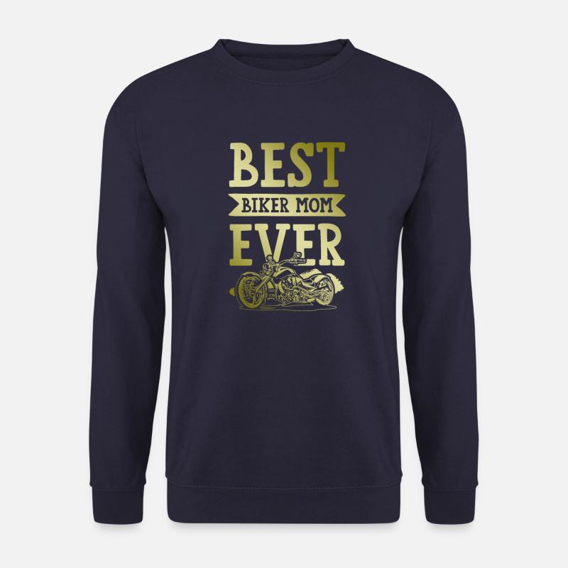 Biker Mom - Unisex Sweatshirt - navy