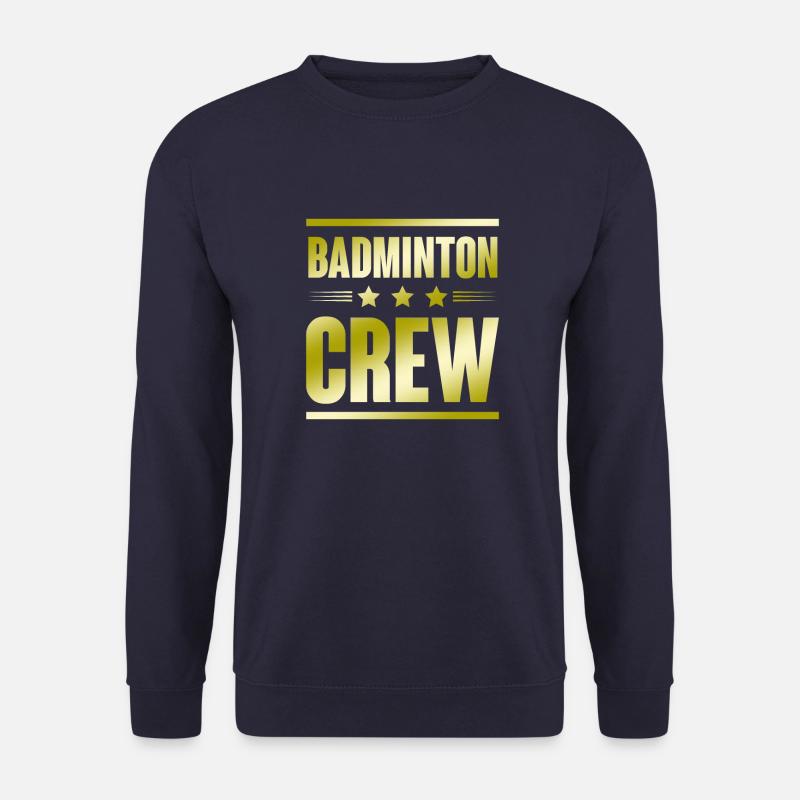 Badminton Crew - Unisex Sweatshirt - navy