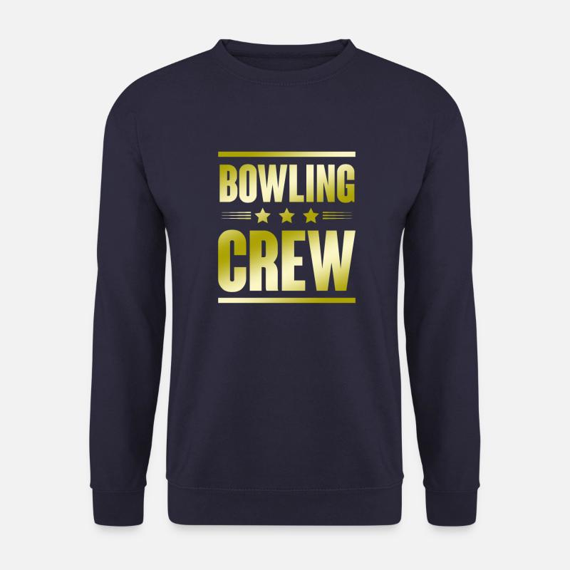 Bowling Crew - Unisex Pullover - Navy