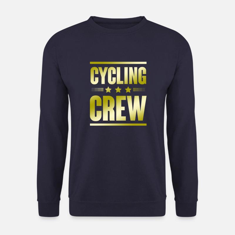 Cycling Crew - Unisex Pullover - Navy